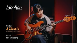 Video thumbnail for Moollon J classic 4Strings Jazzbass Played By  Hyolim Jeong 정효림 by HolyOneMusic