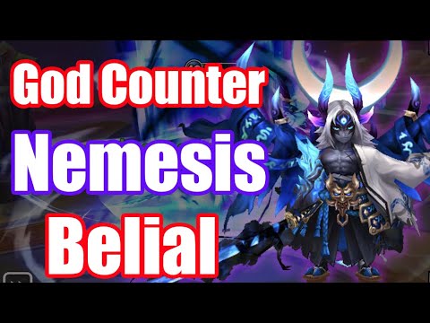 【Summoners War | Curry's RTA】God Counter Nemesis Belial, he is dangerous, but Nemesis one is more...