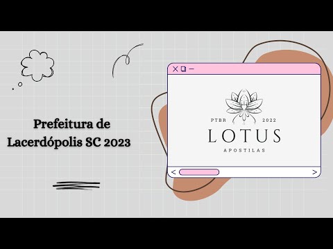 Apostila Prefeitura de Lacerdópolis SC 2023 Auxiliar de Turma