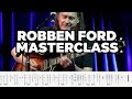ROBBEN FORD Gives A Jazzy Blues Masterclass With This Solo! w/Tab