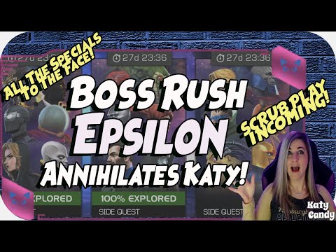 MCOC Boss Rush Epsilon! | All the Specials to the Face! | Marvel Contest of Champions