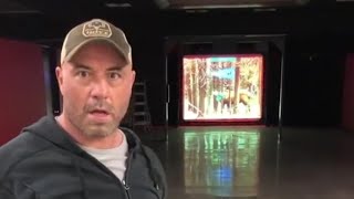 Joe Rogan impressed with his techno hunt bow hunting game.
