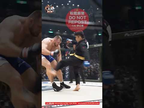 【カーフキックで巨漢ボクサー撃破】ボクシングvs 柔術#異種格闘技 #Boxing #JiuJitsu