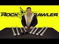 Rock Krawler X-Factor Pro Aluminum Control Arm Kit - JT 