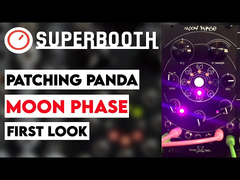 Superbooth 20HE: Patching Panda Moon Phase Stereo Filter & Chat With Luis
