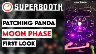 Video thumbnail for Superbooth 20HE: Patching Panda Moon Phase Stereo Filter & Chat With Luis by SYNTH ANATOMY