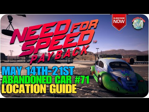 NEED FOR SPEED PAYBACK ABANDONED CAR LOCATION GUIDE #71