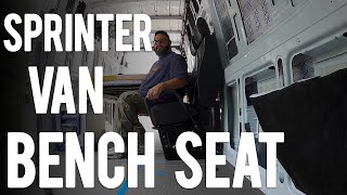 Sprinter Van Two Person Bench Seat