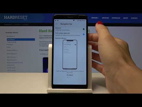 How to Access Navigation Bar Options in Alcatel 1X 2019 – Change Buttons