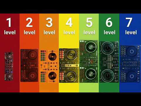 The 7 Levels Of Beginner DJ Controllers....
