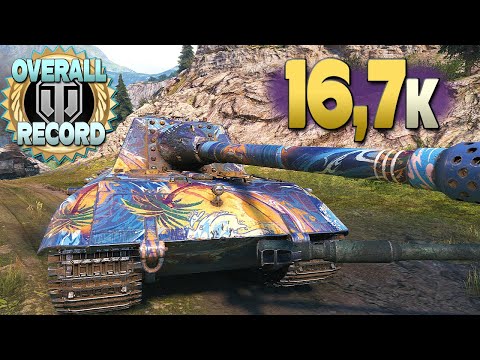 Jg.Pz. E 100: OVERALL DAMAGE RECORD!? - World of Tanks