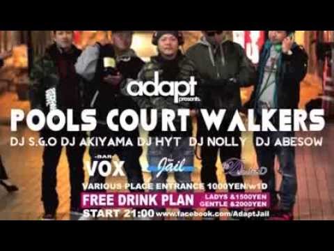 2014/01/17(FRI)"Pools Court St. Walkers"@JAIL, VOX, te:D CM