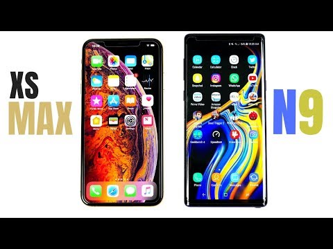 iPhone XS Max vs Galaxy Note 9 Speed Test!