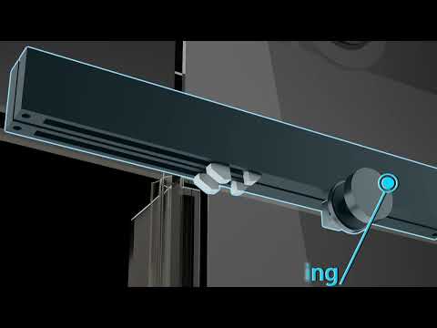 KZG Double Sliding Frameless Shower Door in with Soft-Closing and Clear 3/8 in. Glass