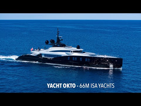 218′ (66.4m) ISA Yachts OKTO 2014 / 2022  Available for Charter