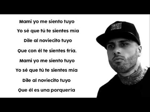 El amante - Nicky Jam (Letra)