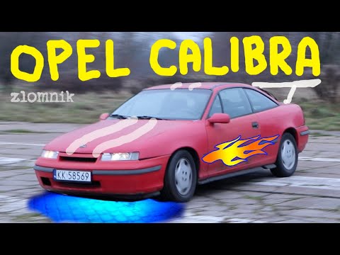 Złomnik: Opel Calibra - diodes and flames