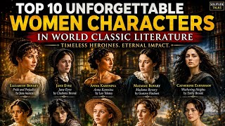 Top 10 Unforgettable Women in World Classic Literature | Most Powerful Female Characters 