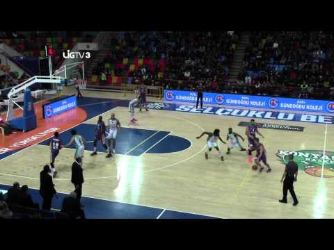 Torku Konyaspor - Royal Halı Gaziantep Maç Özeti Türkiye Basketbol Ligi