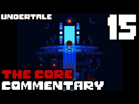 Undertale Walkthrough Part 15 - Entering The Core (Blind Run)