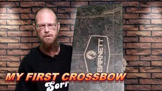 Barnett Whitetail Hunter STR crossbow unboxing, assembly, and first shots!