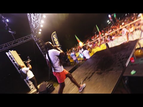 Wetty Beatz Performance at Amgine's Happymess in St Vincent - Vincy Mas 2022