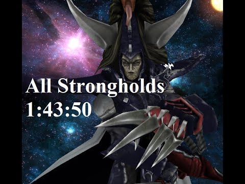 Speedrun Warhammer 40000: DoW Soulstorm WR (All Strongholds% Dark Eldars) - 1:43:50