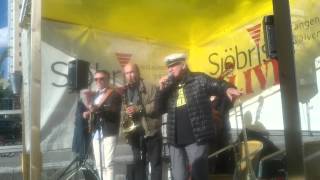 Lars Lystedt kvartett med PO Johansson  på Sjöbris 10 juni 2015 89,5 år still going