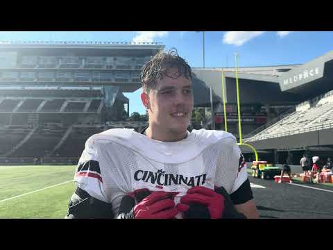 Cincinnati LT Joe Cotton - Week Two Presser (Bowling Green)