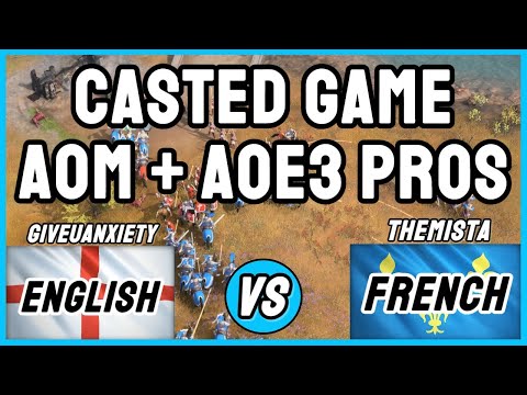Age of Empires IV Casted Game - English (GUA) vs French (TheMista)