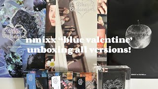 Download lagu unboxing all versions of nmixx 'blue valentine'! with musickorea pobs! mp3