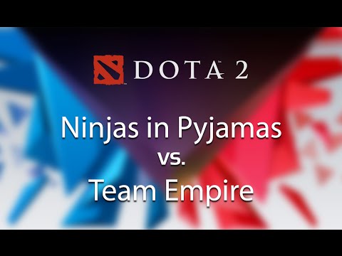 [DOTA2] WCA EU Pro Qualifier - Ninjas in Pyjamas vs Team Empire (Quarter Final Game 2)