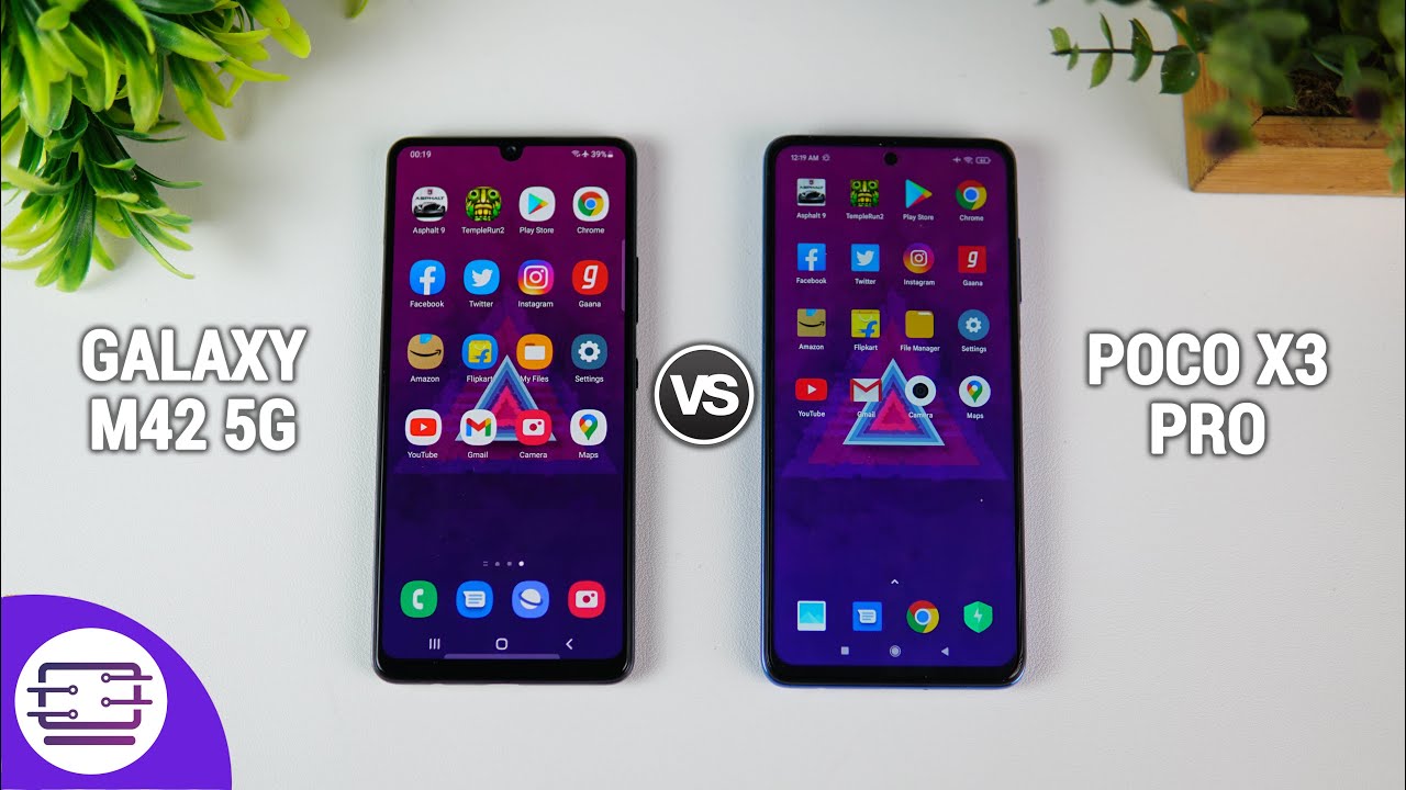 Samsung Galaxy M42 5G vs Poco X3 Pro Speedtest [SD750G vs SD860]