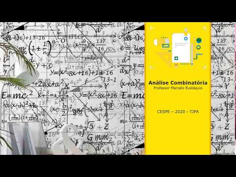 CESPE - 2020 - TJPA - Análise Combinatória