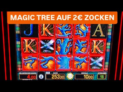 Magic Tree auf 2€ MEGA JACKPOT 🔥 Freispiele SPIELHALLE Spielothek