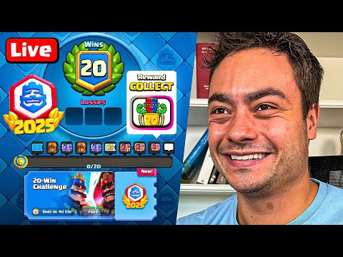 LAATSTE KANS... 20 WINS CHALLENGE op Clash Royale!!