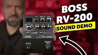 Video thumbnail for Boss RV-200 - Sound Demo by Guitar Bonedo