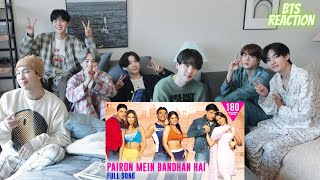 Download lagu BTS REACTION l Pairon Mein Bandhan Hai | Full Song | Mohabbatein @kawailife mp3