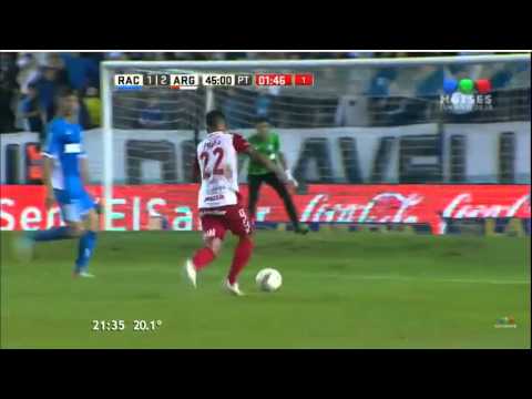 Gol de Batallini - Racing Club 1 Vs 2 Argentinos Jrs - Fecha 11 - Liga Argentina