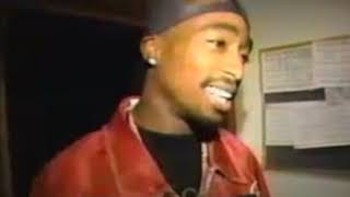 2PAC in the studio making a diss track to The Notorious B.I.G, P Diddy, Mobb Deep, &amp; Chino XL.