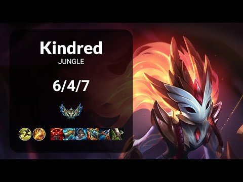 Kindred vs Hecarim JUNGLE - KR CHALLENGER Patch 15.2