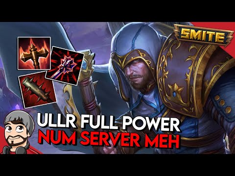 ULLR FULL POWER NUM SERVIDORS INSTÁVEL! ULLR ADC - Conquista - ⚡ Smite BR