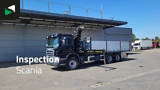 Бордови камион Scania P340 P 6X2 HIAB 244 FP-5HIPRO Kran Crane Lift-Axle Manual Euro 4 | Изображение 4 - Autoline