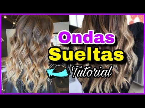 COMO HACER ONDAS SUELTAS | TE ENSEÑO UNOS TRUCOS PARA PRINCIPIANTES | NatyGloss
