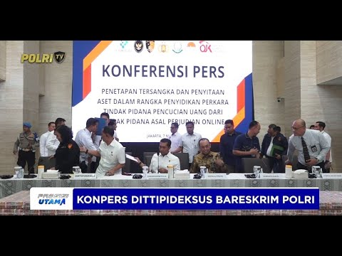 BARESKRIM POLRI TETAPKAN STATUS TERSANGKA JUDI ONLINE