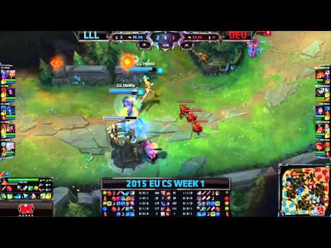 LowLandLions White vs Team Dignitas EU - Game 2 - Challenger Series Spring Split - Week 1 Day 2