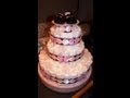 Diaper Cake for baby girl - YouTube