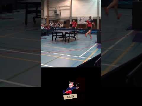 The most powerful around the net shot from Julien Renard to Jean-Michel Saive 🤩