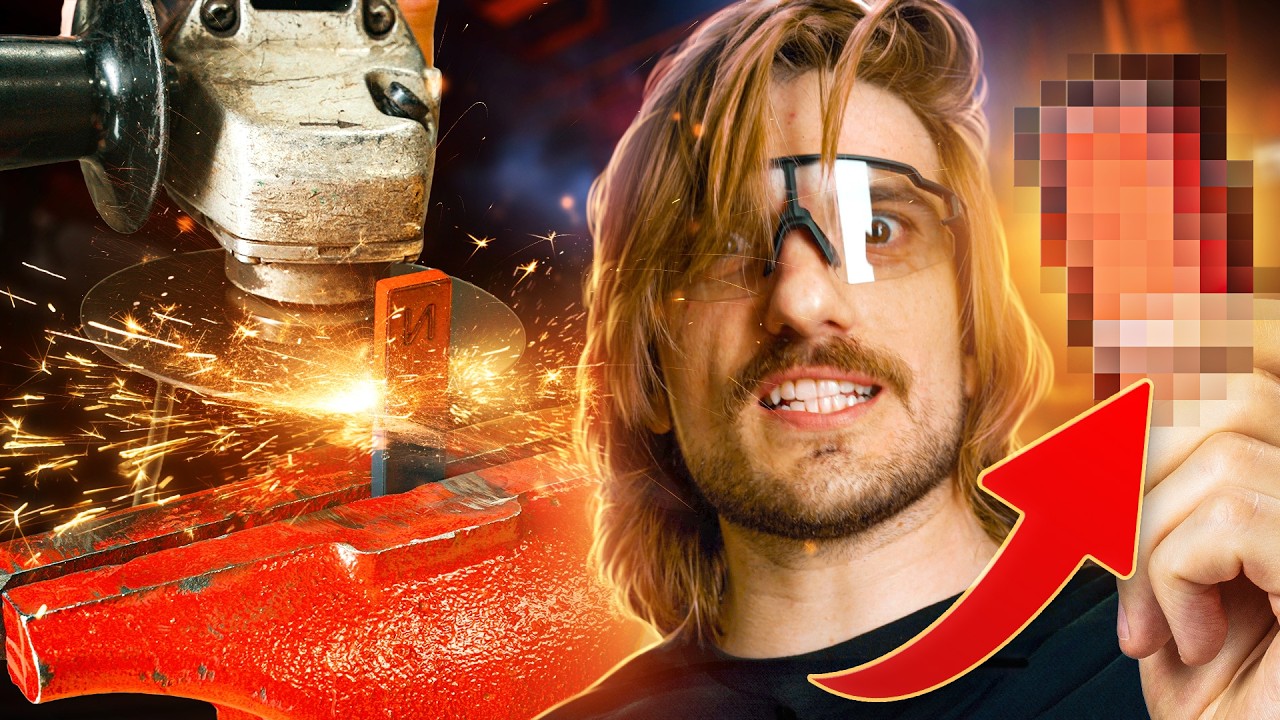 O que acontece se você CORTAR um ÍMÃ ao MEIO?