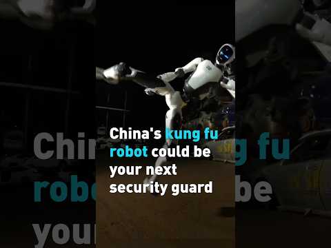 China's kung fu robot could be your next security guard